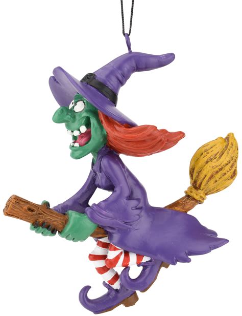 Finding the perfect spot for your Halloween witch on tree figurine
